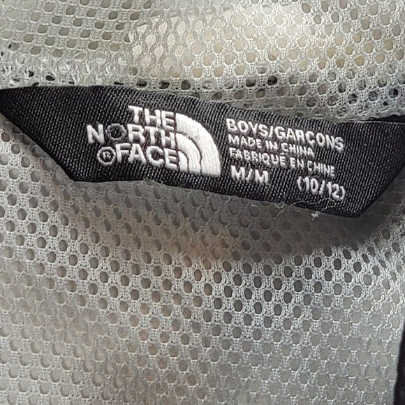 The North Face Boys windbreaker Jacket Size M 10/12 - Picture 2 of 3
